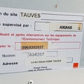 Tauves Les Diezes (Le Bourg, NRA Orange)