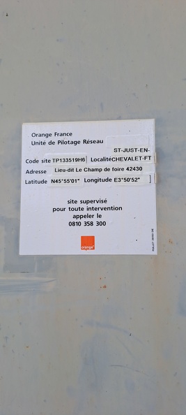 Relais Bouygues / SFR / Faisceau hertzien Orange